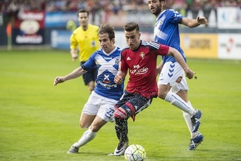 Berenguer se suma a la lista de bajas de Osasuna. (Jagoba MANTEROLA/ARGAZKI PRESS)