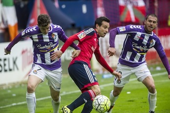 Osasuna ha ampliado el contrato de Javier Flaño tras conocerse su grave lesión. (Jagoba MANTEROLA/ARGAZKI PRESS)