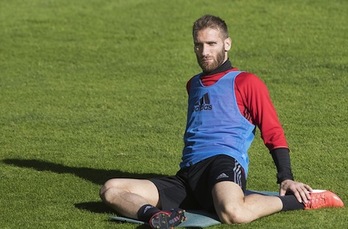 Fausto se siente plenamente recuperado de su lesión. (OSASUNA)