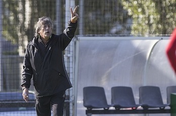 Martín apela al coraje y la agresividad para conseguir la primera victoria de la temporada. (OSASUNA)