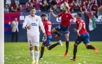 Osasunak Granada izango du aurkari kopako final hamaseirenetan. (Jagoba MANTEROLA / ARGAZKI PRESS)