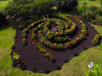 Aspecto que tendrá el futuro ‘Jardín de la galaxia’ con el que contará Iruñea en Yamaguchi. (AYUNTAMIENTO DE IRUÑEA)