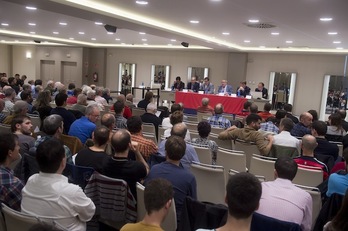 Asamblea general de Osasuna. (Iñigo URIZ / ARGAZKI PRESS)