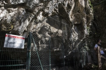 Excavaciones arqueológicas de Alkerdi. (JAGOBA MANTEROLA / ARGAZKI PRESS)