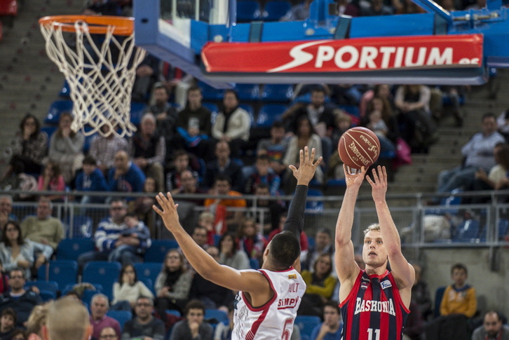 El partido se ha decidido en la prórroga. (Jaizki FONTANEDA/ARGAZKI PRESS)