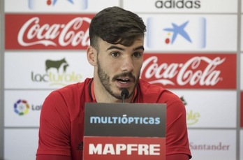 Iván Márquez se ha mostrado su satisfecho de su debut con Osasuna ante el Granada. (OSASUNA)