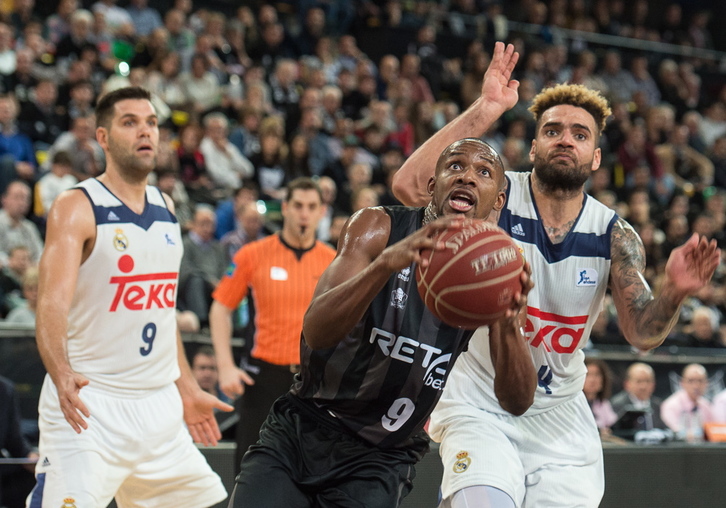 El Bilbao Basket no ha podido culminar la remontada. (Monika del VALLE/ARGAZKI PRESS)