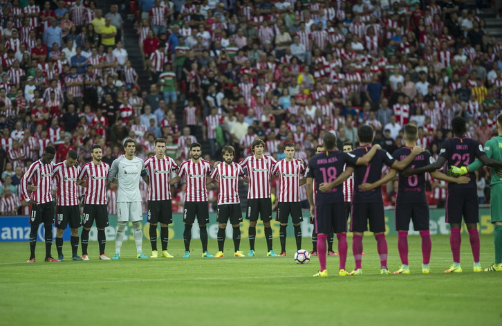 Athletic y Barcelona se enfrentaron por última vez en agosto en Liga con victoria para los culés. (Marisol RAMIREZ / ARGAZKI PRESS)