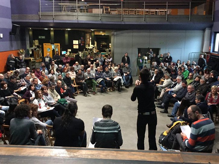 Imagen de la Asamblea Ciudadana de Podemos Euskadi. (‏@PodemosEuskadi_)