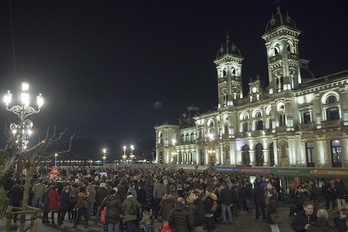 Concentración de Sare en Alderdi Eder. (Juan Carlos RUIZ/ARGAZKI PRESS)