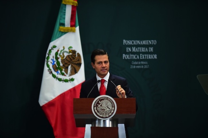 El presidente mexicano, Enrique Peña Nieto. (Ronaldo SCHEMIDT/AFP)
