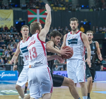 El Bilbao Basket ha cortado con la racha de derrotas. (Marisol RAMIREZ/ARGAZKI PRESS)