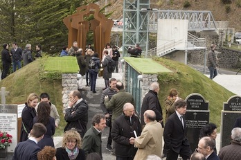 Duintasunaren Kolunbarioaren inaugurazio ekitaldia, Elgoibarren. (Monika DEL VALLE/ARGAZKI PRESS)