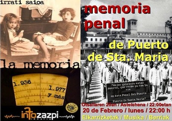 La Memoria. Puerto de Santa Maria