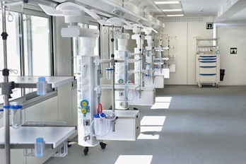 Imagen de la nueva nueva unidad de recuperación post-anestésica del CHN. (GOBIERNO DE NAFARROA)
