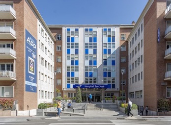 Hospital Vithas-Mutualia de Gasteiz. (Juanan RUIZ/ARGAZKI PRESS)