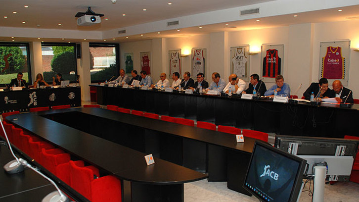 Asamblea de la ACB, celebrada en Barcelona. (ACB.COM)