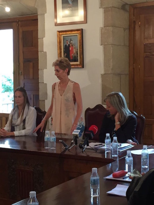 Yolanda González, nueva alcaldesa de Viana. (@PSNPSOE)