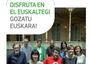 Imagen de la campaña para promocionar el aprendizaje del euskara entre adultos. (GOBIERNO DE NAFARROA)
