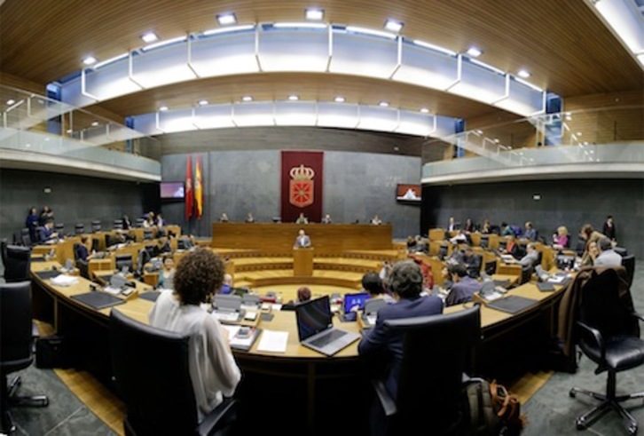 La Cámara navarra contará con un presupuesto de 13.700.000 euros para el ejercicio de 2018. (PARLAMENTO DE NAFARROA)