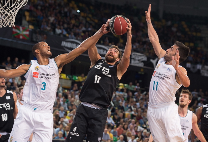 Bilbao Basket ha plantado cara al Madrid. (Monika DEL VALLE / ARGAZKI PRESS)