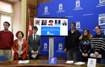 Presentación de las cinco personas candidatas al Tambor de Oro 2018. (donostia.eus)