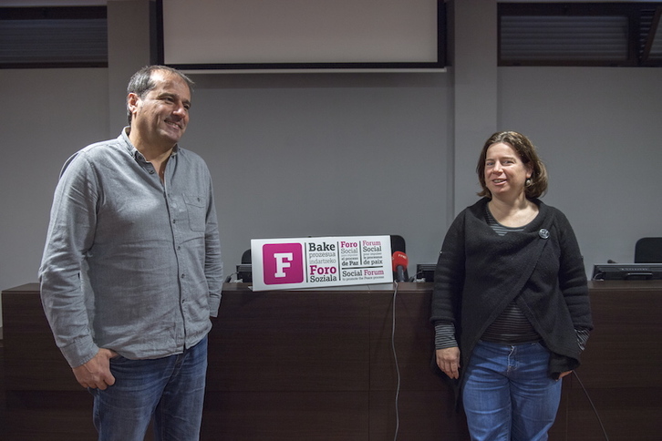 Agus Hernán y Aitzpea Leizaola, hoy. (Juan Carlos RUIZ/ARGAZKI PRESS)