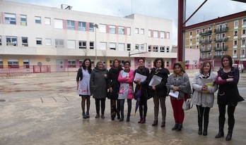 Visita parlamentaria al colegio público Rotxapea. (PARLAMENTO DE NAFARROA)