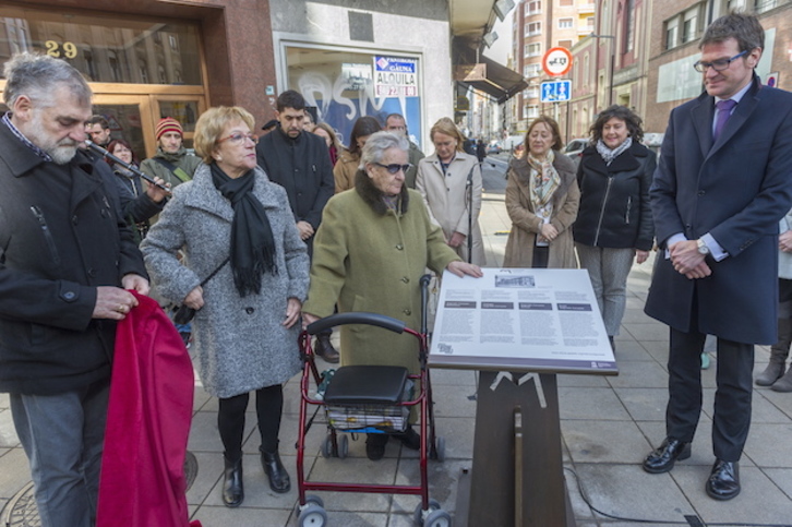 Inauguración del segundo Memoriagunea en la capital alavesa. (Juanan RUIZ / ARGAZKI PRESS)