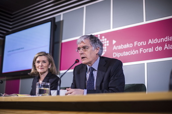 El responsable de la Hacienda alavesa, José Luis Cimiano, en una imagen de archivo. (Jaizki FONTANEDA / ARGAZKI PRESS)