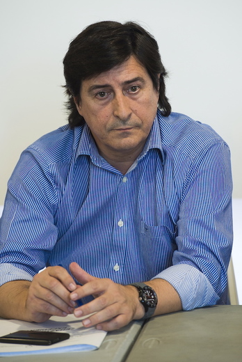 Iñaki Gorroño, teniente de alcalde de Gernika. (Luis JAUREGIALTZO/FOKU)
