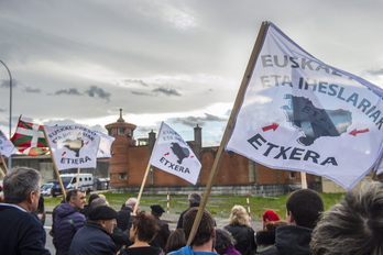 Marcha a la cárcel de Basauri organizada por Kalera Kalera. (Marisol RAMÍREZ/FOKU)