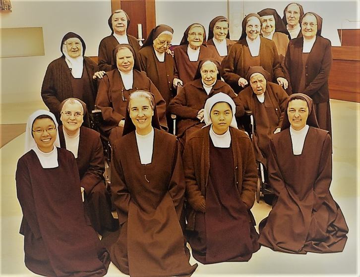 Las Carmelitas de Hondarribia, en su foto de cabecera de Facebook. 