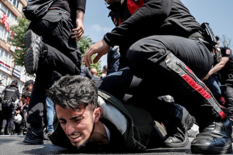 Istanbul, Turkia. (Yasin AKGUL/AFP)