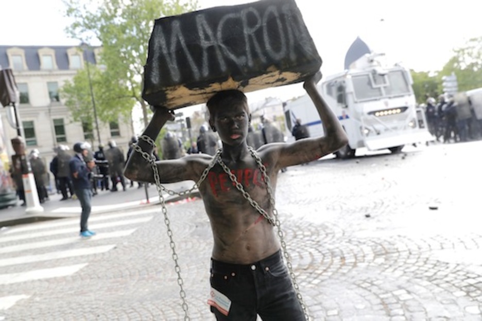 Paris, Estatu frantsesa. (Thomas SAMSON/AFP)