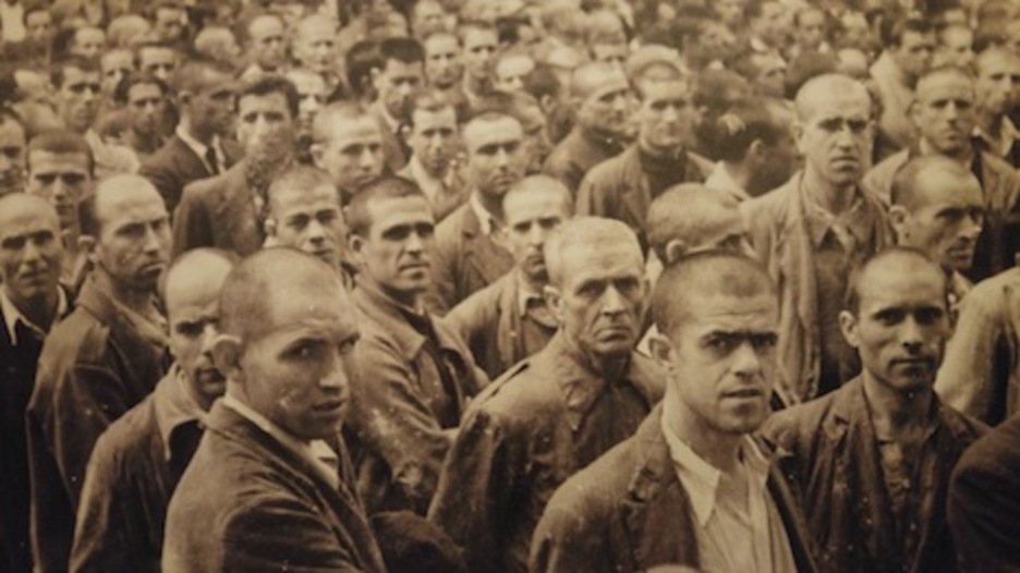 Algunos de los miles de prisioneros que pasaron por el campo de concentración de Ezkaba.