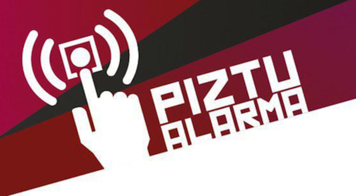 LAB está presentando en Iruñerria ‘Piztu Alarma’.