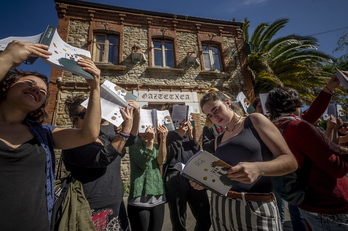 Liburuaren aurkezpena. (Jaizki FONTANEDA/FOKU)