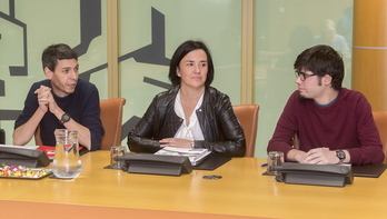 Reunión de la Ponencia de Autogobierno en el Parlamento de Gasteiz. (Juanan RUIZ / FOKU)