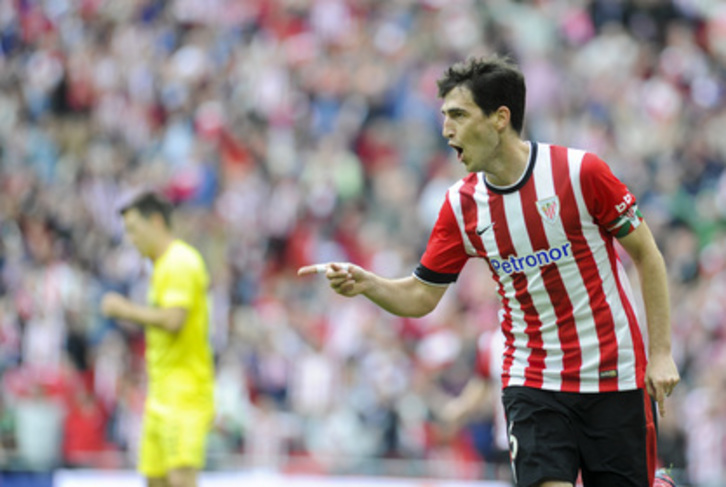 Andoni Iraola, en su época de jugador del Athletic. (Marisol RAMÍREZ / FOKU)