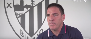 Berizzo en declaraciones a la web del Athletic.