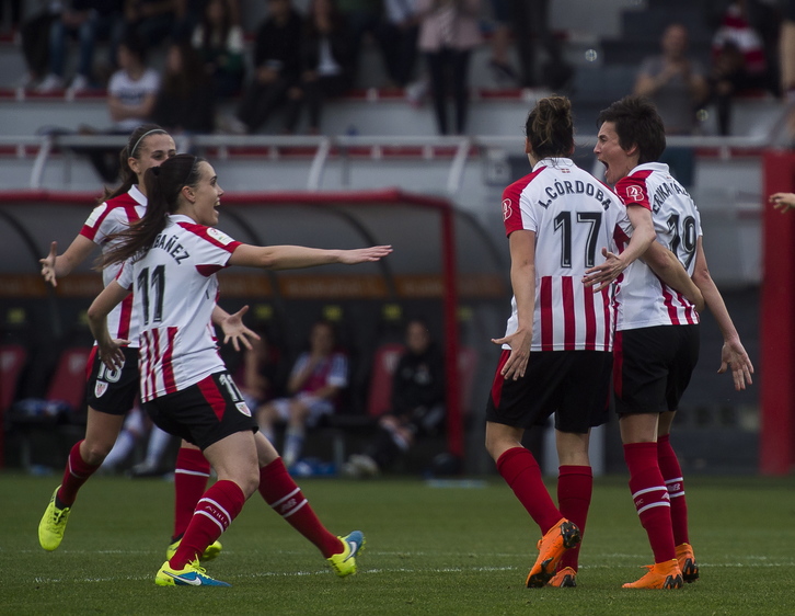 El Athletic femenino ha concluido en tercera posición la liga. (Luis JAUREGIALTZO / FOKU)