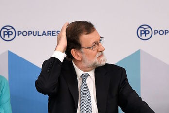 Mariano Rajoy, el pasado 5 de junio. (Gabriel BOUYS/AFP)