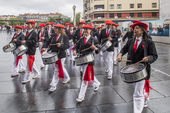 Alarde igualitario de Irun. (Juan Carlos RUIZ / FOKU)