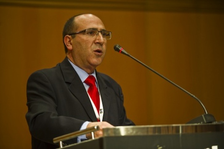 Imagen de archivo de Mariano Herrero, sustituto de Iñaki Iriarte en el Parlamento navarro. (Lander F. ARROYABE/FOKU)