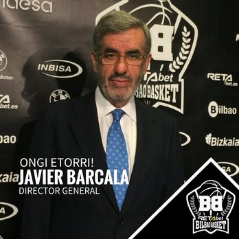 Javier Barcala, nuevo director general de Bilbao Basket. (@cdbilbaobasket)