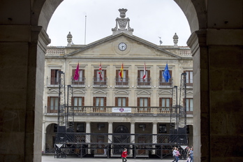 El Ayuntamiento de Gasteiz. (Juanan RUIZ/FOKU)