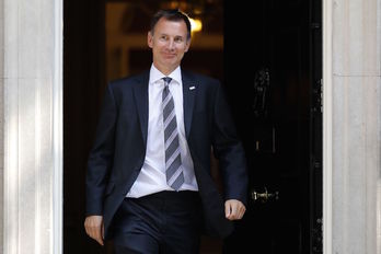 Jeremy Hunt será el nuevo ministro de Exteriores británico. (Tolga AKMEN / AFP)