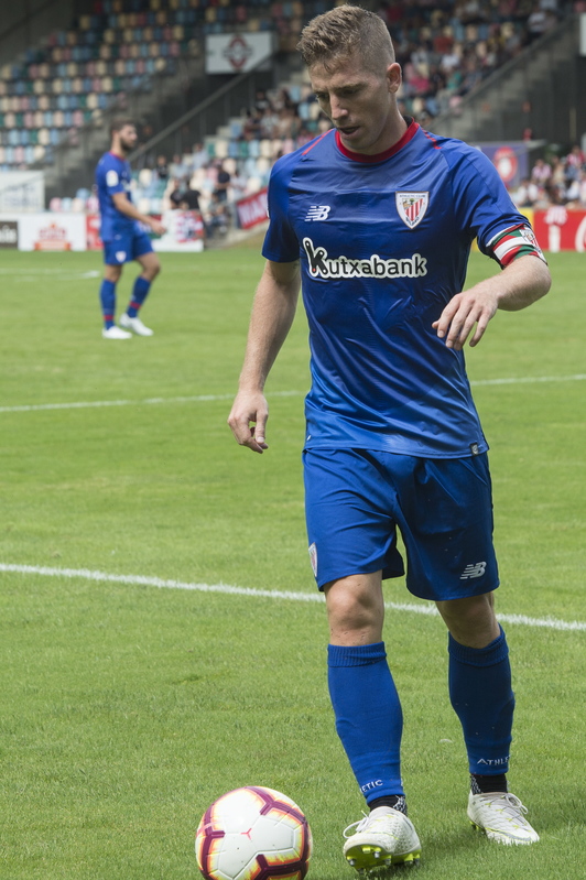 Iker Muniain en el amistoso en Barakaldo. (Monika DEL VALLE / FOKU)