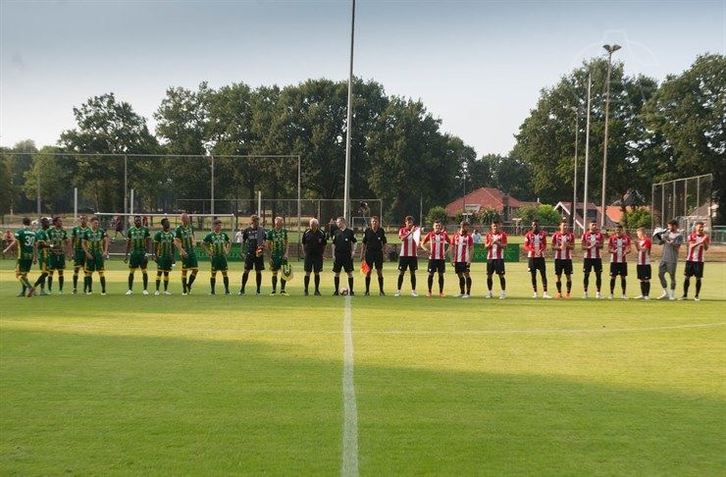 Inicio del partido entre Den Haag y Athletic. (@AthleticClub)